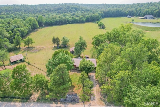607 County Road 423, Poplar Bluff, MO 63901 - aerial view of sparsely populated area with a forest