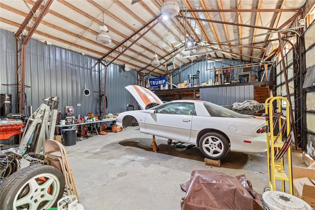 4239 Carter Rte Unit B, Ellsinore, MO 63937 - garage with metal wall
