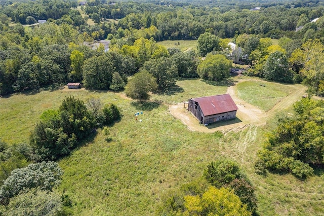 3340 Stonehouse Rd, De Soto, MO 63020 - aerial view of property's location featuring a forest