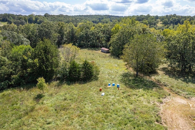3340 Stonehouse Rd, De Soto, MO 63020 - aerial view of a heavily wooded area