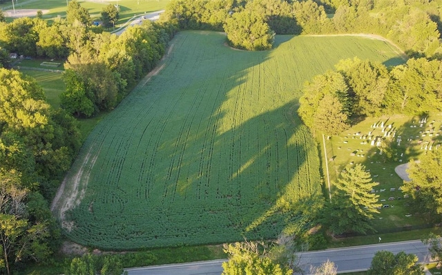 aerial view of property and surrounding area