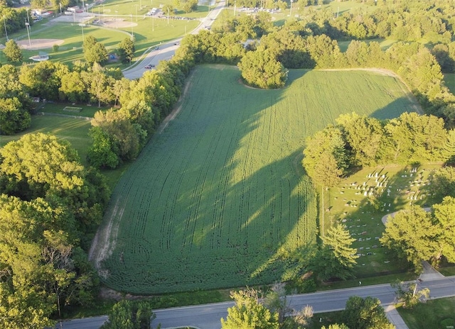 aerial view of property and surrounding area