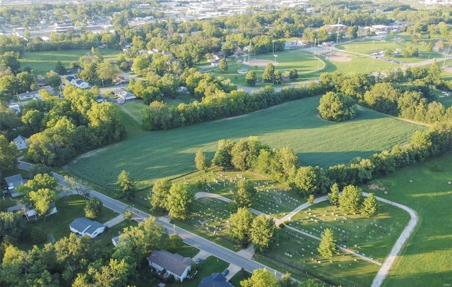 aerial overview of property's location