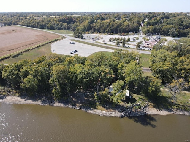 801 S Front St, La Grange, MO 63448 - drone / aerial view of a large body of water