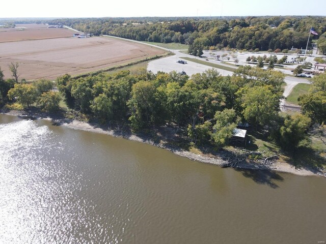 801 S Front St, La Grange, MO 63448 - aerial view of a nearby body of water