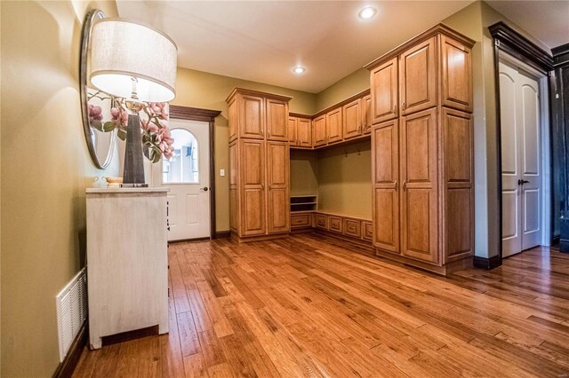 6708 Brown Ln, Poplar Bluff, MO 63901 - mudroom with light wood finished floors and recessed lighting