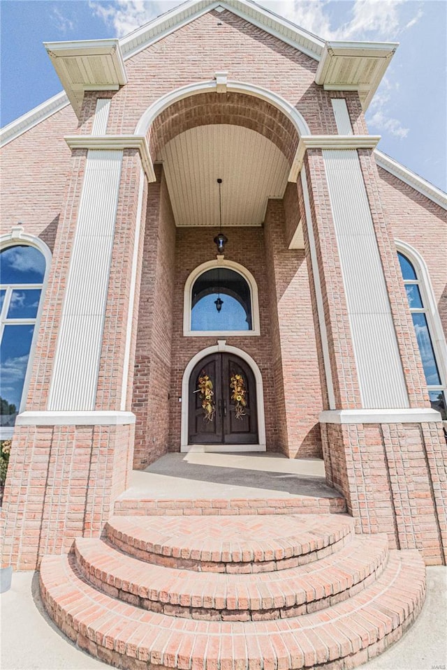 6708 Brown Ln, Poplar Bluff, MO 63901 - property entrance with brick siding