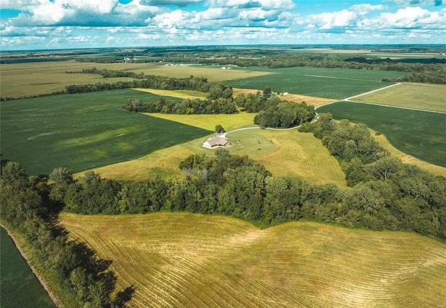 272 NE 1350th Ave, Greenfield, IL 62044 - aerial view of sparsely populated area with abundant farmland