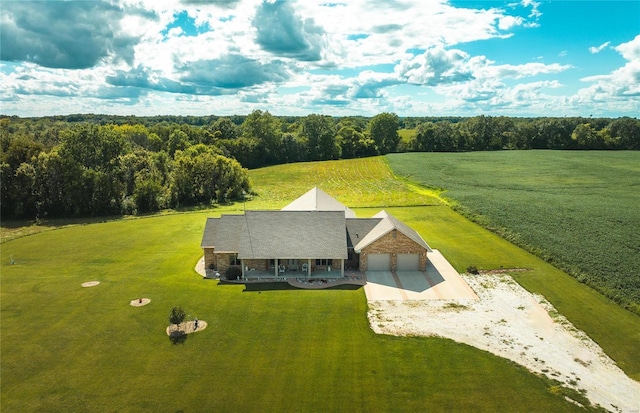 272 NE 1350th Ave, Greenfield, IL 62044 - aerial view of sparsely populated area
