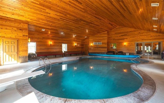 272 NE 1350th Ave, Greenfield, IL 62044 - view of indoor pool