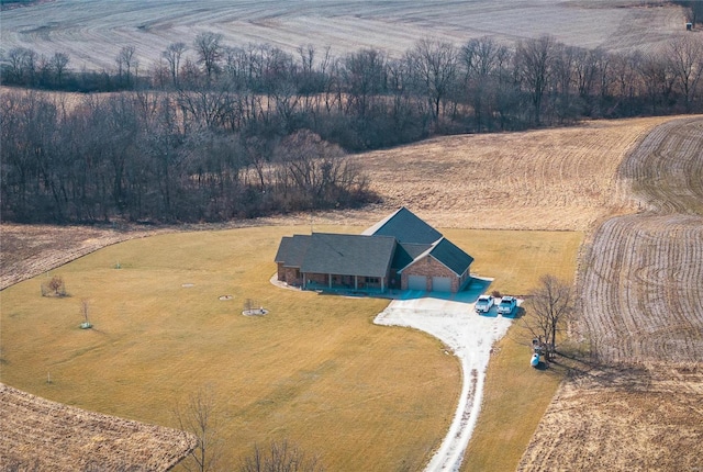 272 NE 1350th Ave, Greenfield, IL 62044 - aerial view of sparsely populated area