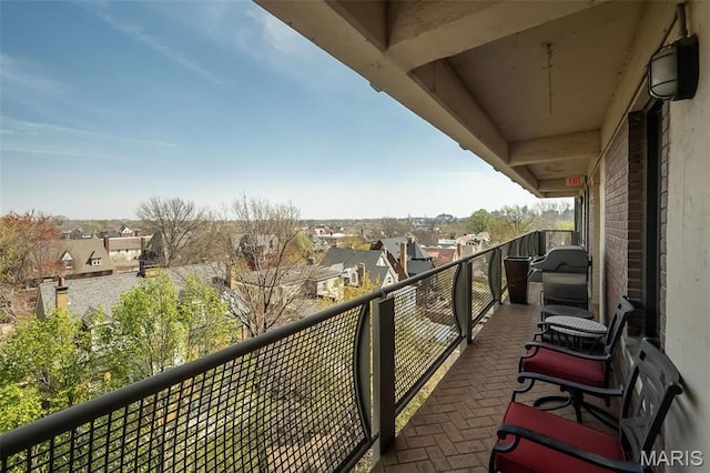 410 N Newstead Ave Unit 6W, Saint Louis, MO 63108 - balcony with a residential view