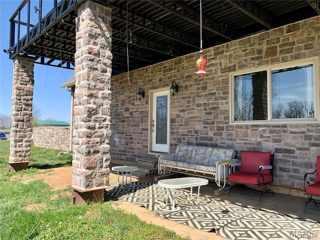 24613 Shady Oak Pl, Perry, MO 63462 - view of patio / terrace