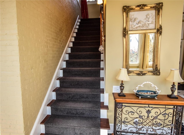 16093 Hwy W, Clarksville, MO 63336 - stairs with baseboards
