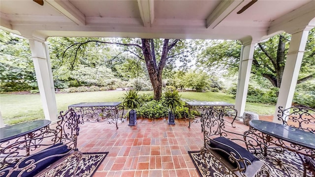 16093 Hwy W, Clarksville, MO 63336 - view of patio featuring outdoor dining area