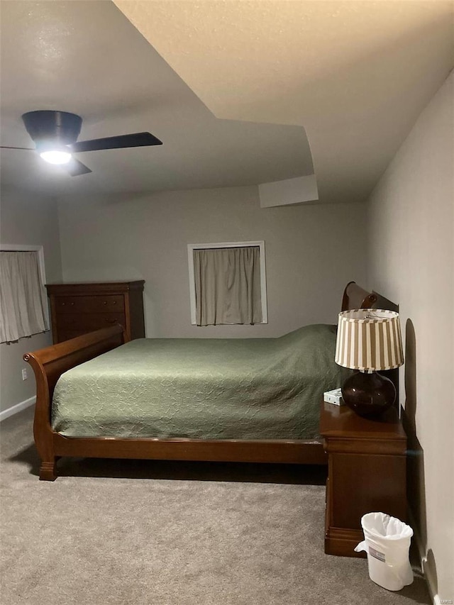 27302 Cimarron Dr, Roaring River Township, MO 65641 - bedroom with carpet flooring and a ceiling fan