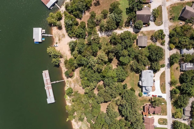 27302 Cimarron Dr, Roaring River Township, MO 65641 - aerial overview of property's location with a nearby body of water