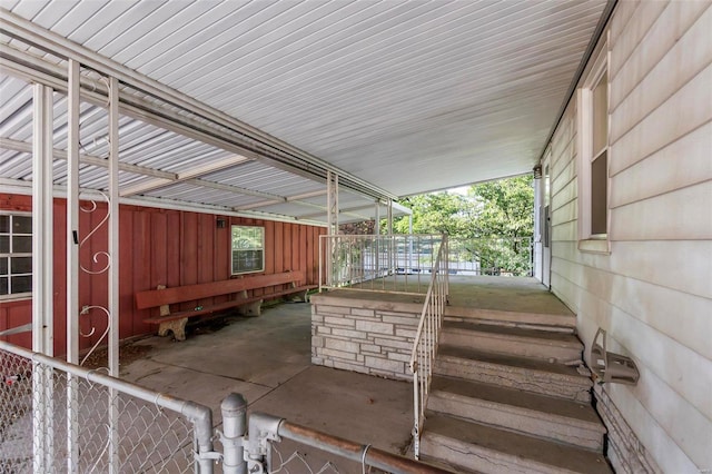 view of patio / terrace featuring a porch