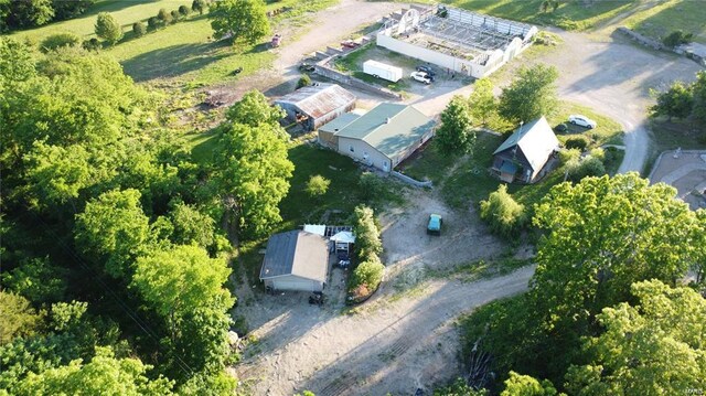 aerial view