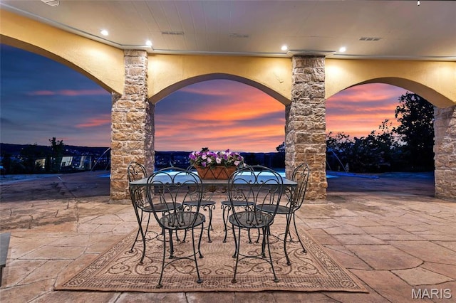 265 Deer Run Ln, Eureka, MO 63025 - view of patio with outdoor dining area