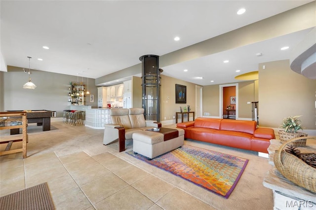 265 Deer Run Ln, Eureka, MO 63025 - building lobby with recessed lighting