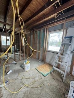118 Kinder St, Cahokia, IL 62206 - view of unfinished attic