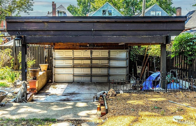 3630 Flad Ave, Saint Louis, MO 63110 - view of detached garage