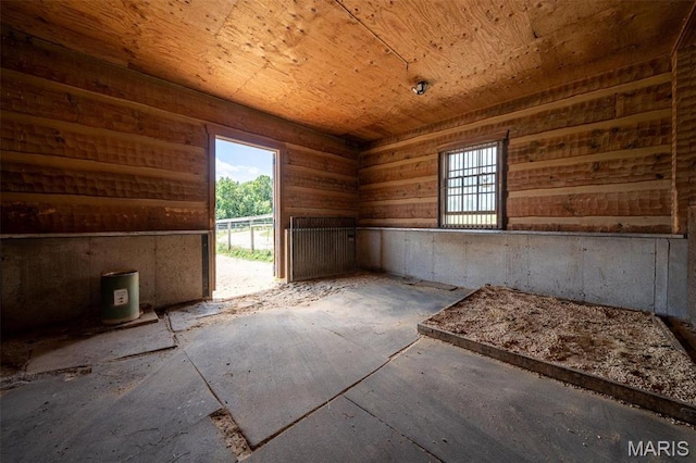 5140 Saint Anns Rd, Washington, MO 63090 - miscellaneous room featuring plenty of natural light and wooden ceiling