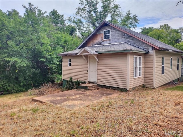 602 Elm St, Leadwood, MO 63653 - back of house featuring roof with shingles
