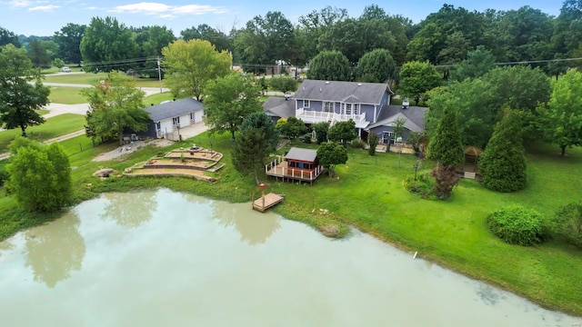 547 County Road 448, Poplar Bluff, MO 63901 - aerial view of property and surrounding area with a large body of water