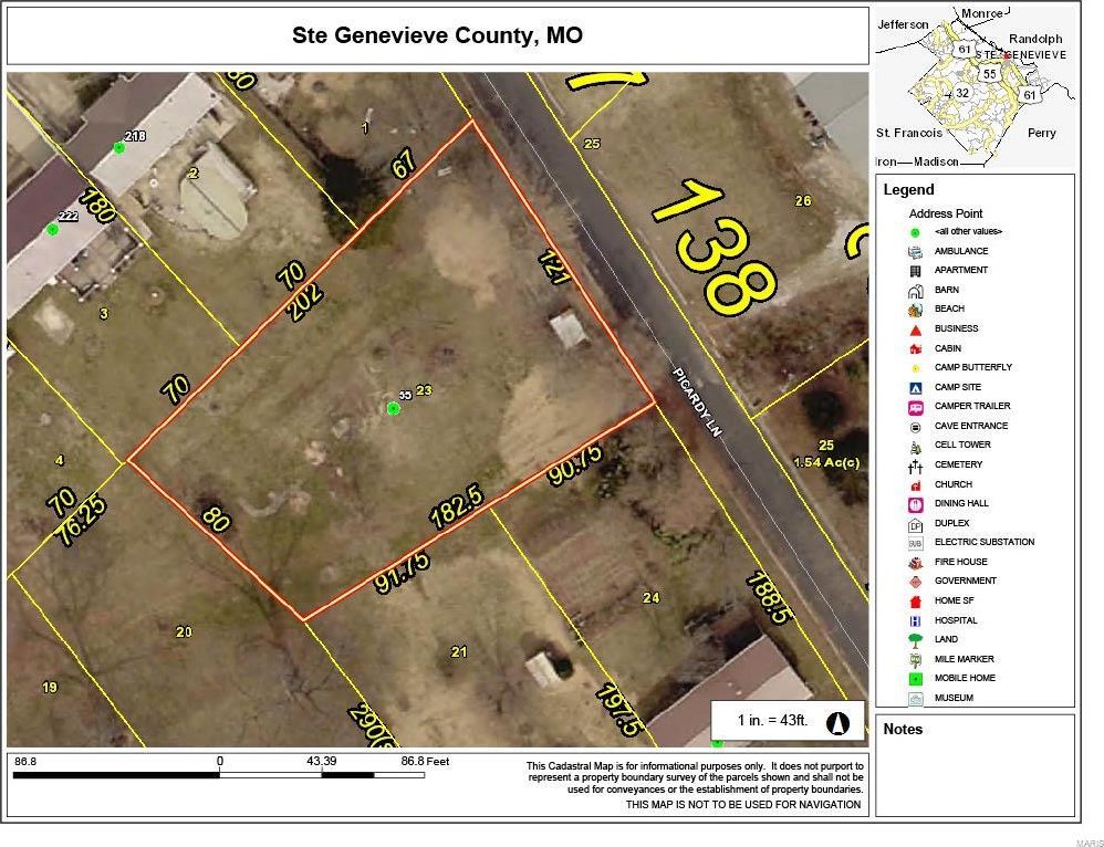 55 Picardy Ln, Saint Genevieve, MO 63670