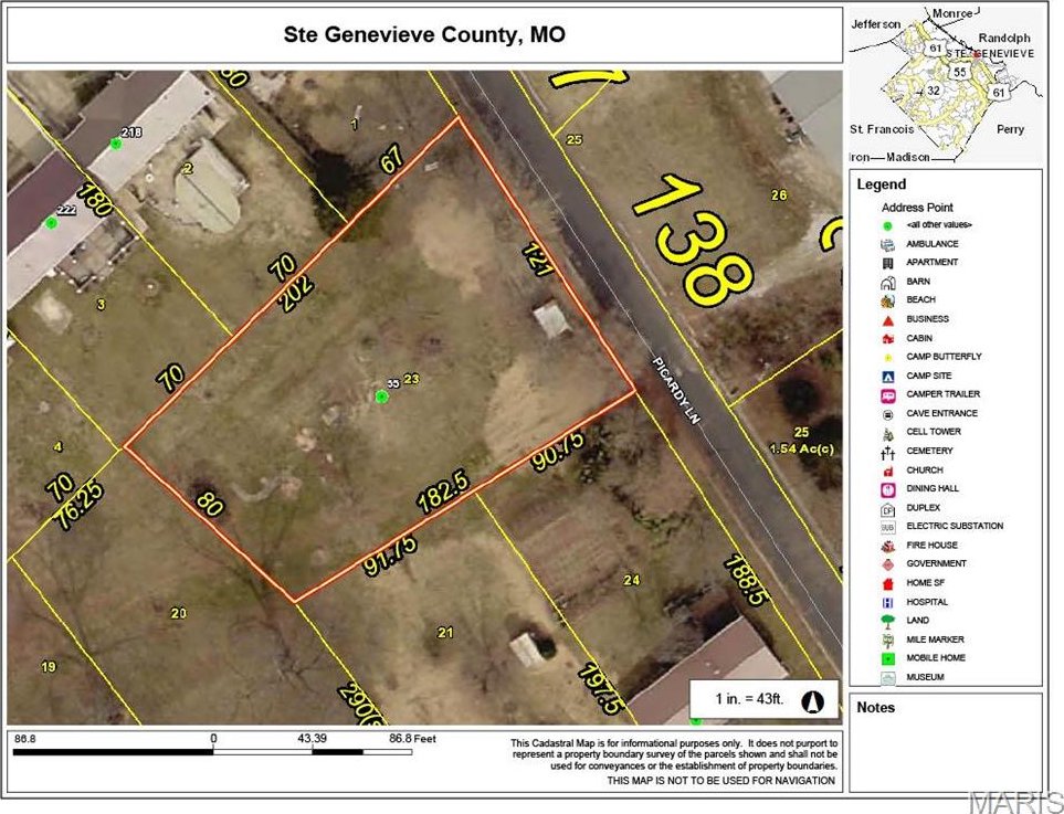 55 Picardy Ln, Saint Genevieve, MO 63670