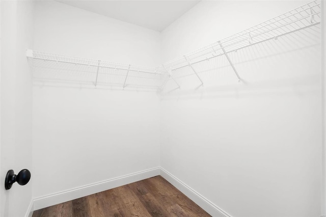 8817 Moritz Ave, Saint Louis, MO 63144 - spacious closet featuring dark wood-style flooring