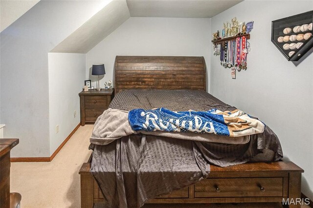 6 Red Fox Rd, Belleville, IL 62223 - carpeted bedroom featuring vaulted ceiling