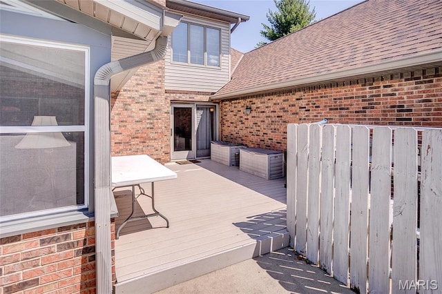 6 Red Fox Rd, Belleville, IL 62223 - view of wooden terrace