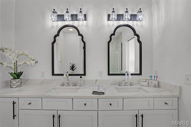 310 Captains Ct, Grafton, IL 62037 - full bathroom featuring double vanity