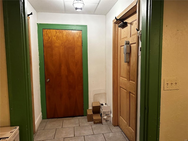 156 S Main St, Ironton, MO 63650 - hall with light tile patterned flooring