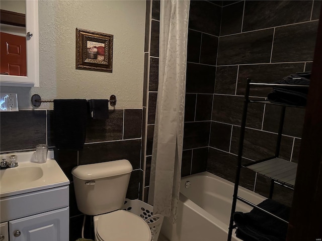 156 S Main St, Ironton, MO 63650 - full bath featuring vanity, toilet, and shower / tub combo