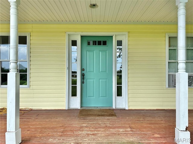 6624 State Route C, Saint Genevieve, MO 63670 - view of exterior entry featuring covered porch