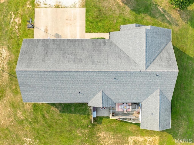 view of subject property