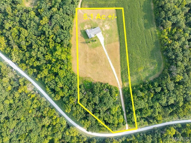 2700 Treetop Ln, Palmyra, MO 63461 - view of property location with property boundaries highlighted