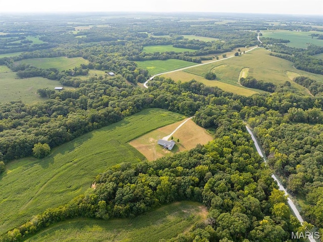 view of rural area