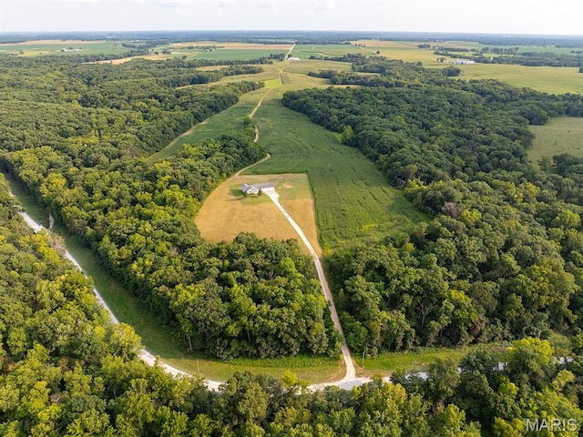 view of rural area