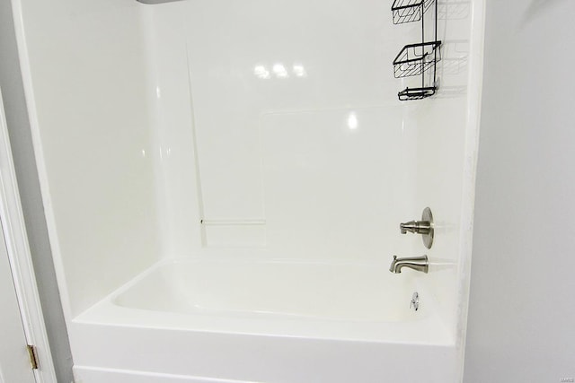 bathroom featuring bathtub / shower combination
