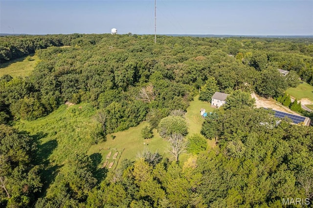 970 Lammert Ln, Union, MO 63084 - aerial view of property's location featuring a heavily wooded area