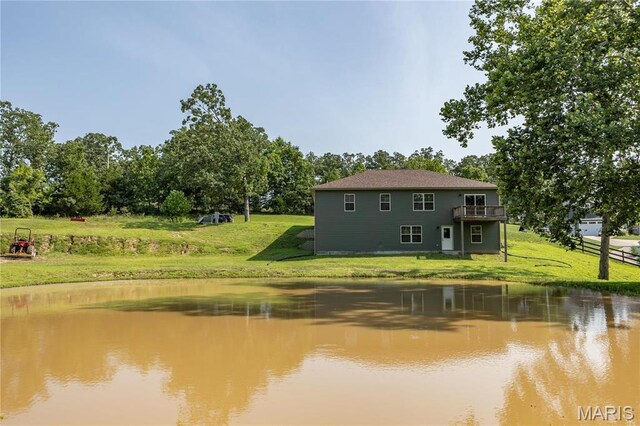 129 Jared St, Waynesville, MO 65583 - water view with a tree filled landscape