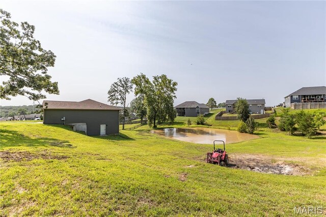 129 Jared St, Waynesville, MO 65583 - view of grassy yard featuring a water view