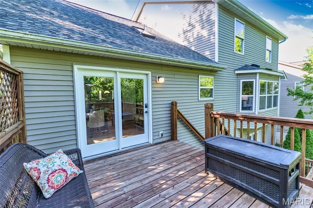 1010 Winter Lake Dr, Fenton, MO 63026 - view of wooden deck
