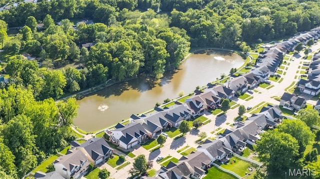1010 Winter Lake Dr, Fenton, MO 63026 - aerial overview of property's location with a large body of water and nearby suburban area