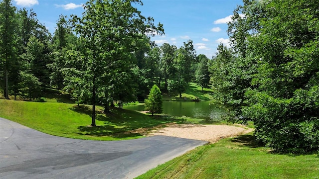 472 Ridgefield Dr, Cape Girardeau, MO 63701 - surrounding community featuring a lawn and a water view